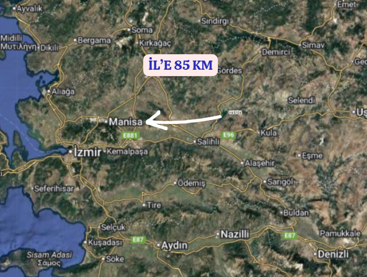 MANİSA KULA YAĞBASTI   KÖYÜNDE  11.342  M²  TARLA  SATILIKTIR - MANİSA KULA fotoğraf 6