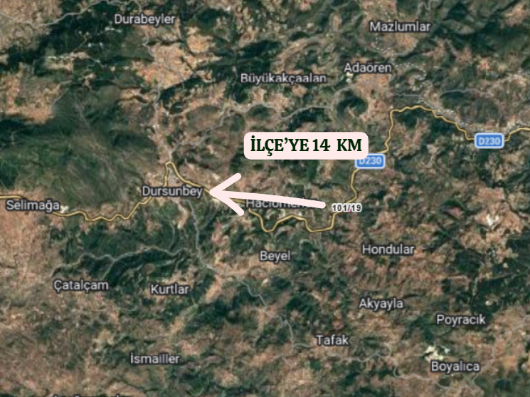 BALIKESİR DURSUNBEY HONDULAR  KÖYÜNDE  5.692  M²  TARLA  SATILIKTIR - BALIKESİR DURSUNBEY fotoğraf 6