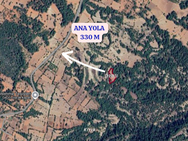 DENİZLİ ACIPAYAM OLUKBAŞI  KÖYÜNDE 2.570 M² TARLA SATILIKTIR - DENİZLİ ACIPAYAM fotoğraf 4