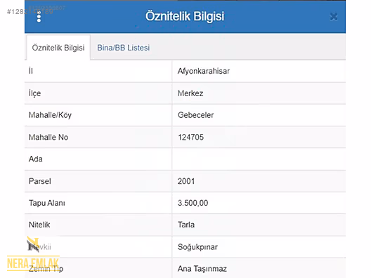 TURGUTÖZAL BULVAR ÜZERİNDE ÇOK AMAÇLI KULLANIMLI TEKTAPU 3.500m2 - AFYONKARAHİSAR MERKEZ fotoğraf 11