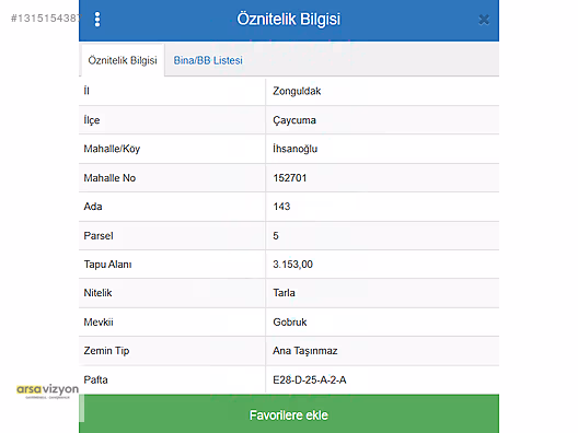 ZONGULDAK ÇAYCUMA İHSANOĞLU KÖYÜ'NDE SATILIK TARIM ARAZİLERİ - ZONGULDAK ÇAYCUMA fotoğraf 3
