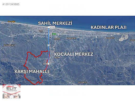 YAŞAR SERBEST'ten FIRSAT / UYGUN MUSTAKİL ARSA 325M2 DOĞALGAZLI - SAKARYA KOCAALİ fotoğraf 3