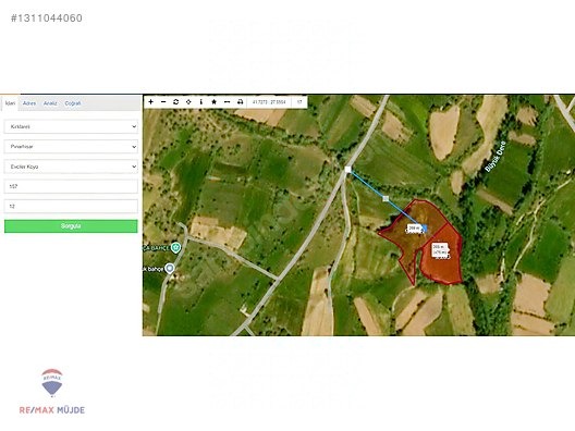 KIRKLARELİ SATILIK 11500 M2 TARLA - KIRKLARELİ PINARHİSAR fotoğraf 4