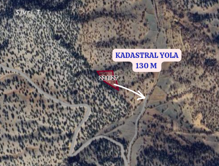 KONYA BOZKIR HACILAR  KÖYÜNDE 3.560  M²  TARLA  SATILIKTIR - KONYA BOZKIR fotoğraf 3