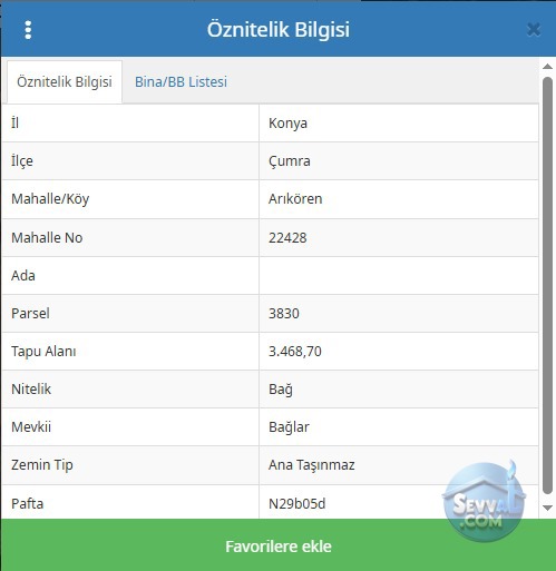 KONYA ÇUMRA ARIKÖREN DE 3.468 M² BAĞIMIZ SATILIKTIR - KONYA ÇUMRA fotoğraf 2