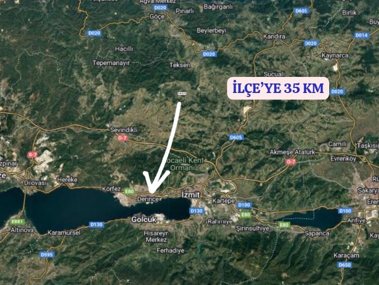 KOCAELİ DERİNCE TERZİLER KÖYÜ’NDE 1.129 M² TARLA SATILIKTIR - KOCAELİ DERİNCE fotoğraf 6