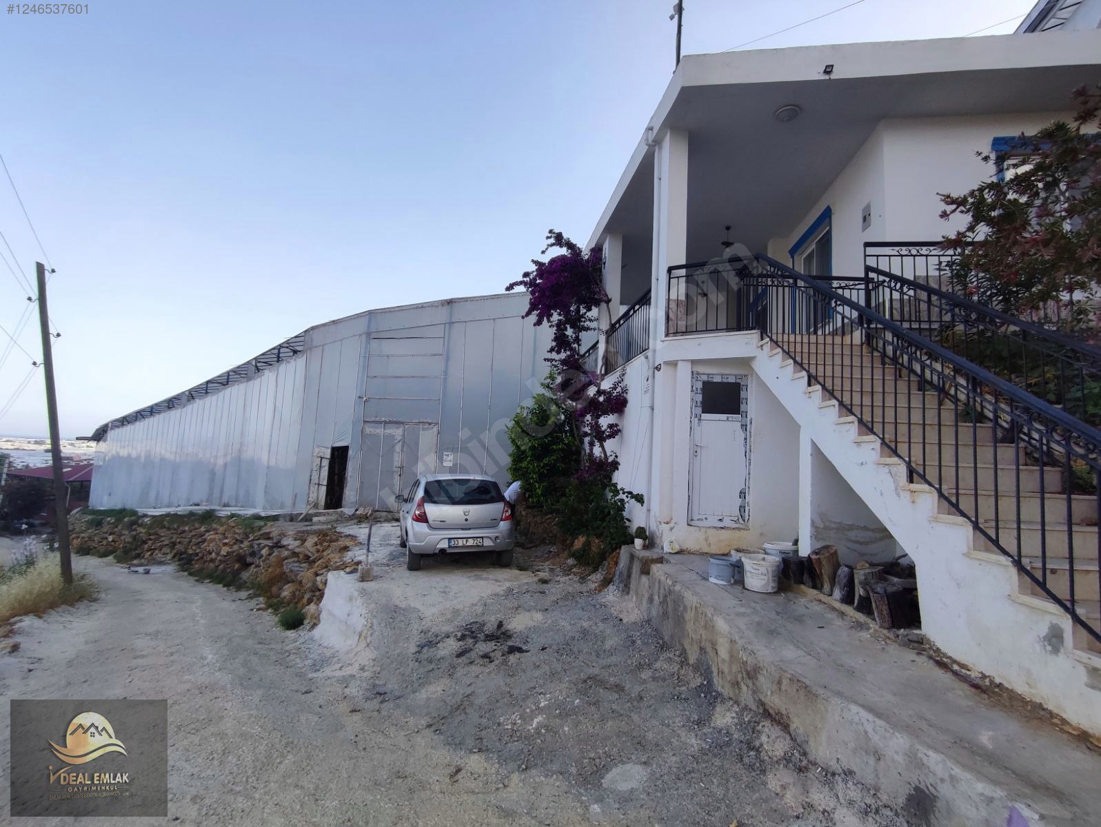 ANAMUR EMİRŞAH KÖYÜNDE MÜKEMMEL KONUMDA FULL SİSTEM SATILIK SERA - MERSİN ANAMUR fotoğraf 15