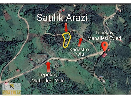 DENİZ SAHİLİNE YAKIN KADASTROYOLA CEPHE TEKTAPU 1.970m2 EV YERİ - GİRESUN PİRAZİZ fotoğraf 5