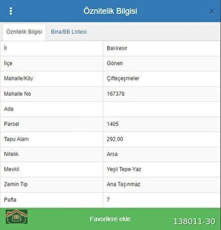 Uçar Emlak'tan Balıkesir/Gönen'de Denize Yakın 292 m² Arsa - BALIKESİR GÖNEN fotoğraf 7