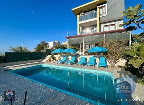 KUŞADASI SATILIK 4+1 HAVUZLU VİLLA SOĞUCAK'TA - AYDIN KUŞADASI fotoğraf 38