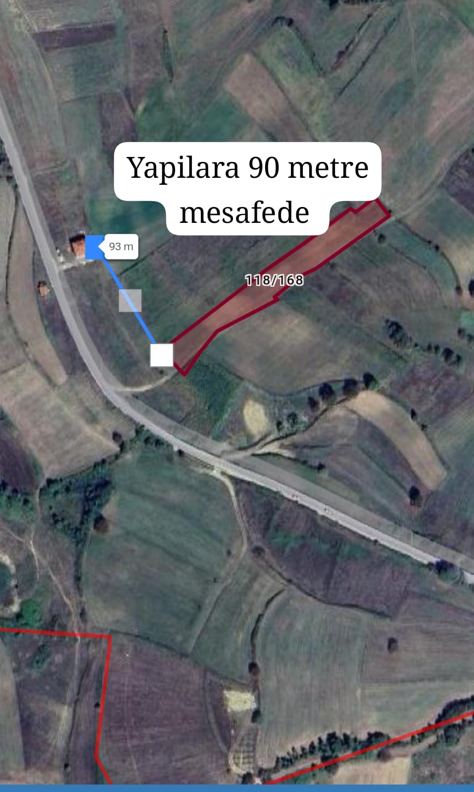 KOCAELİ KANDIRA ELMACIK MAHALLESİ 3.718 M² TARLAMIZ SATILIKTIR. - KOCAELİ KANDIRA fotoğraf 3