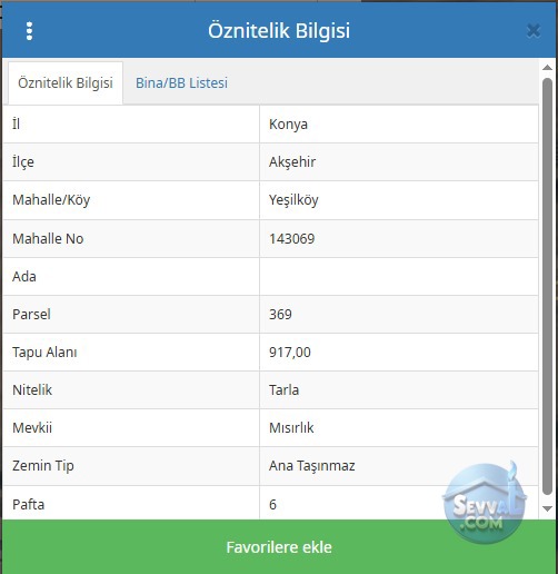 KONYA AKŞEHİR YEŞİLKÖY DE 917 M² TARLAMIZ SATILIKTIR - KONYA AKŞEHİR fotoğraf 2