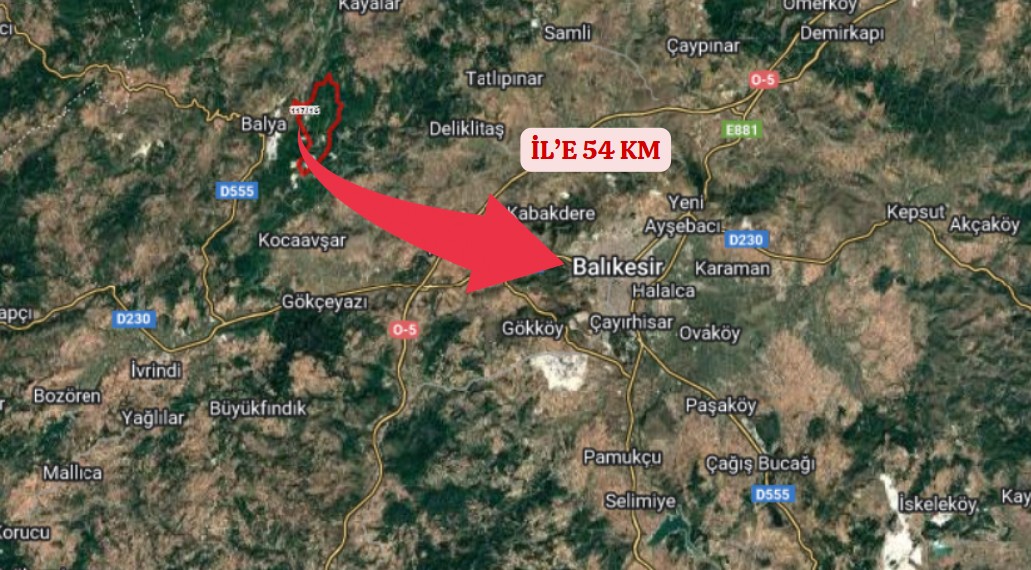 BALIKESİR BALYA PATLAK KÖYÜ’NDE 384 M² ARSA SATILIKTIR - BALIKESİR BALYA fotoğraf 8