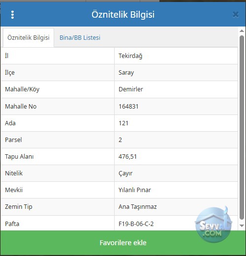 TEKİRDAĞ SARAY DEMİRLER DE 476 M² TARLAMIZ SATILIKTIR - TEKİRDAĞ SARAY fotoğraf 2