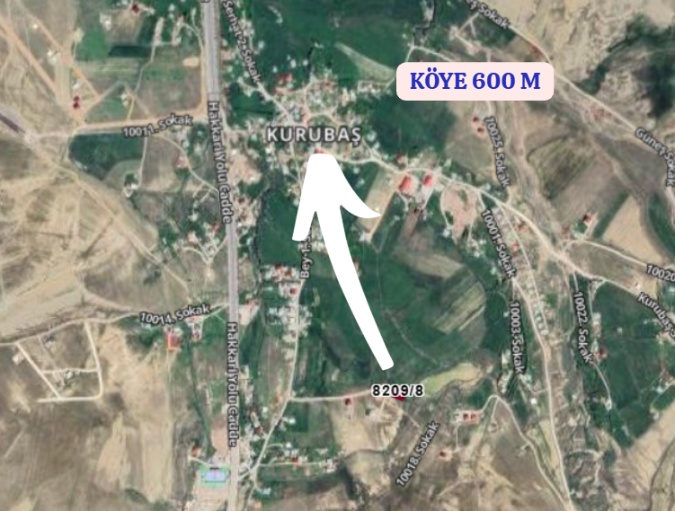 VAN EDREMİT KURUBAŞ  KÖYÜNDE 600 M² ARSAMIZ SATILIKTIR. - VAN EDREMİT fotoğraf 5