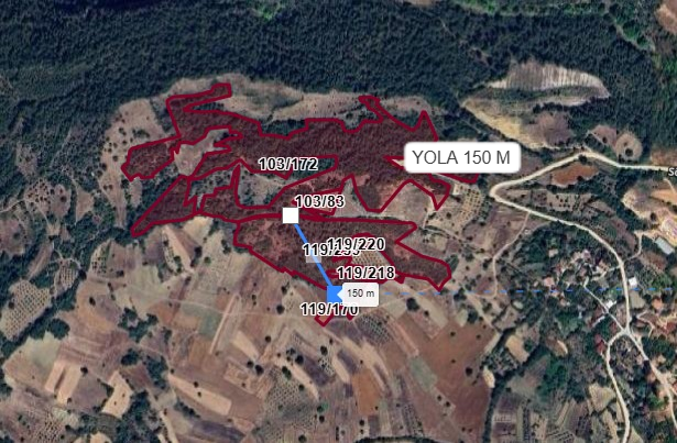 BİLECİK GÖLPAZARI SÖĞÜTCÜK KÖYÜ’NDE 821 M² TARLA SATILIKTIR - BİLECİK GÖLPAZARI fotoğraf 3