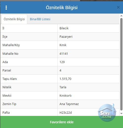 BİLECİK PAZARYERİ KINIK KÖYÜ NDE 1.515 M² TARLAMIZ SATILIKTIR - BİLECİK PAZARYERİ fotoğraf 2