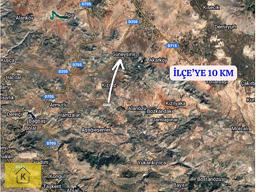 KONYA GÜNEYSINIR ÖMEROĞLU KÖYÜNDE 5.706 M² BAĞ SATILIKTIR - KONYA GÜNEYSINIR fotoğraf 11