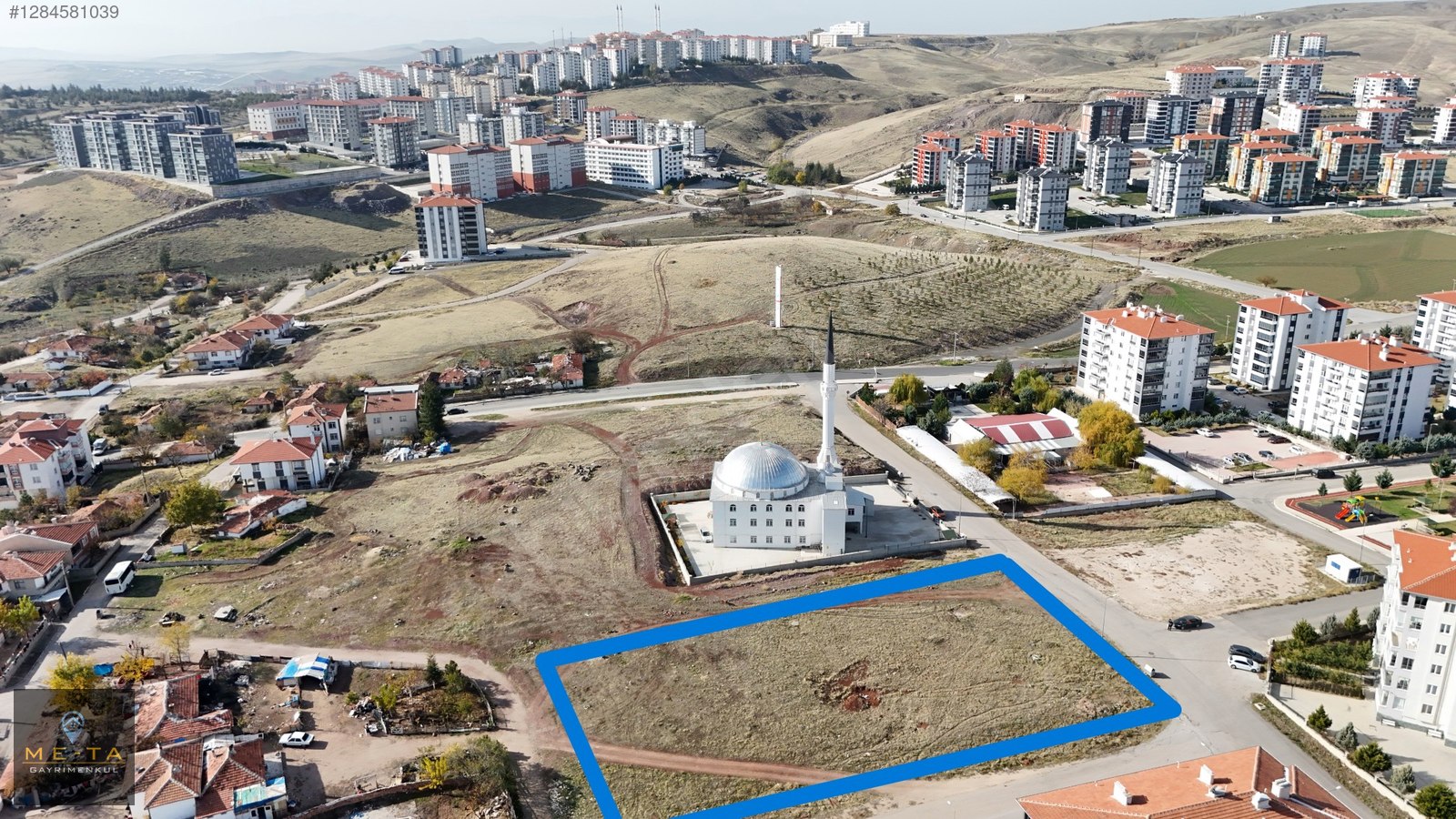 ME-TA GAYRİMENKUL'DEN MEHMET AKİF MAH. SATILIK KÖŞE BAŞI ARSA - ANKARA POLATLI fotoğraf 8