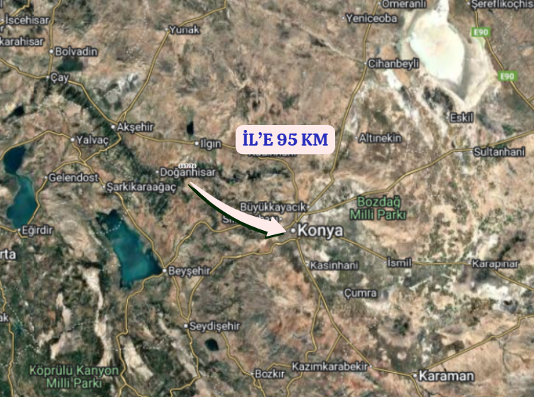 KONYA ILGIN GEÇİT  KÖYÜNDE 6.453   M² TARLA  SATILIKTIR - KONYA ILGIN fotoğraf 6