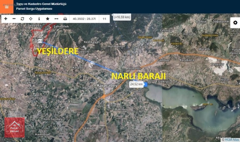 Turistik Yerlere Yakın İmarlı Süper Konumlu Arsa Polat Emlak'tan - BURSA KARACABEY fotoğraf 2