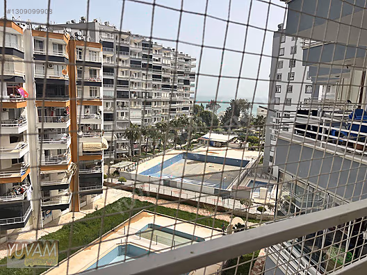 DENİZ MANZARALI 2+1 GENİŞ OTURUM EŞYALI DAİRE - MERSİN MEZİTLİ fotoğraf 41