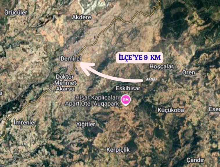MANİSA DEMİRCİ SEVİNÇLER   KÖYÜNDE  3.295 M²  BAĞ  SATILIKTIR - MANİSA DEMİRCİ fotoğraf 5