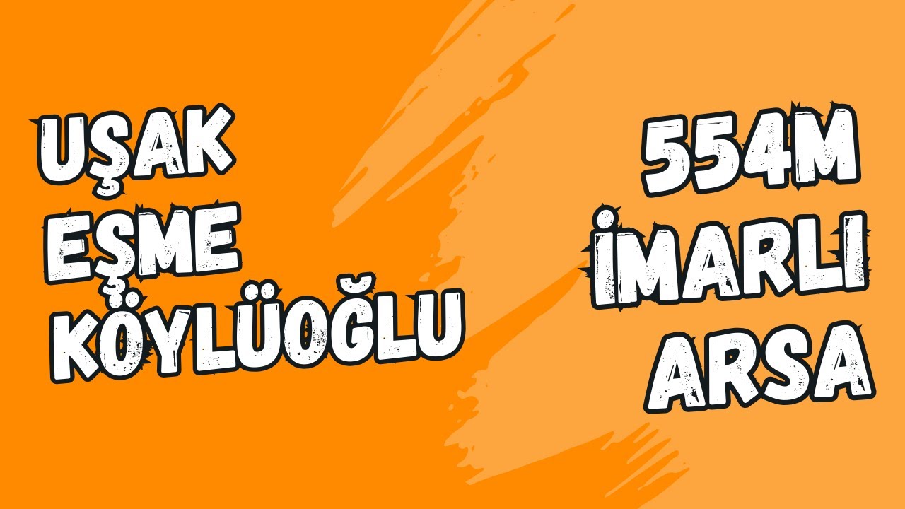 UŞAK EŞME KÖYLÜOĞLUNDA 554 M İMARLI ARSAMIZ SATILIKTIR. - UŞAK EŞME fotoğraf 15