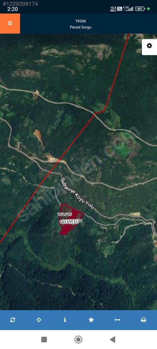 kartepede elektrik yol su mevcut 2.400 m2 istkartal 100 km - KOCAELİ KARTEPE fotoğraf 12