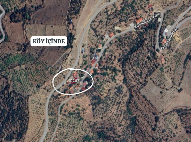 İZMİR TİRE KÜÇÜKBURUN  KÖYÜNDE 133  M² ARSA  SATILIKTIR - İZMİR TİRE fotoğraf 4