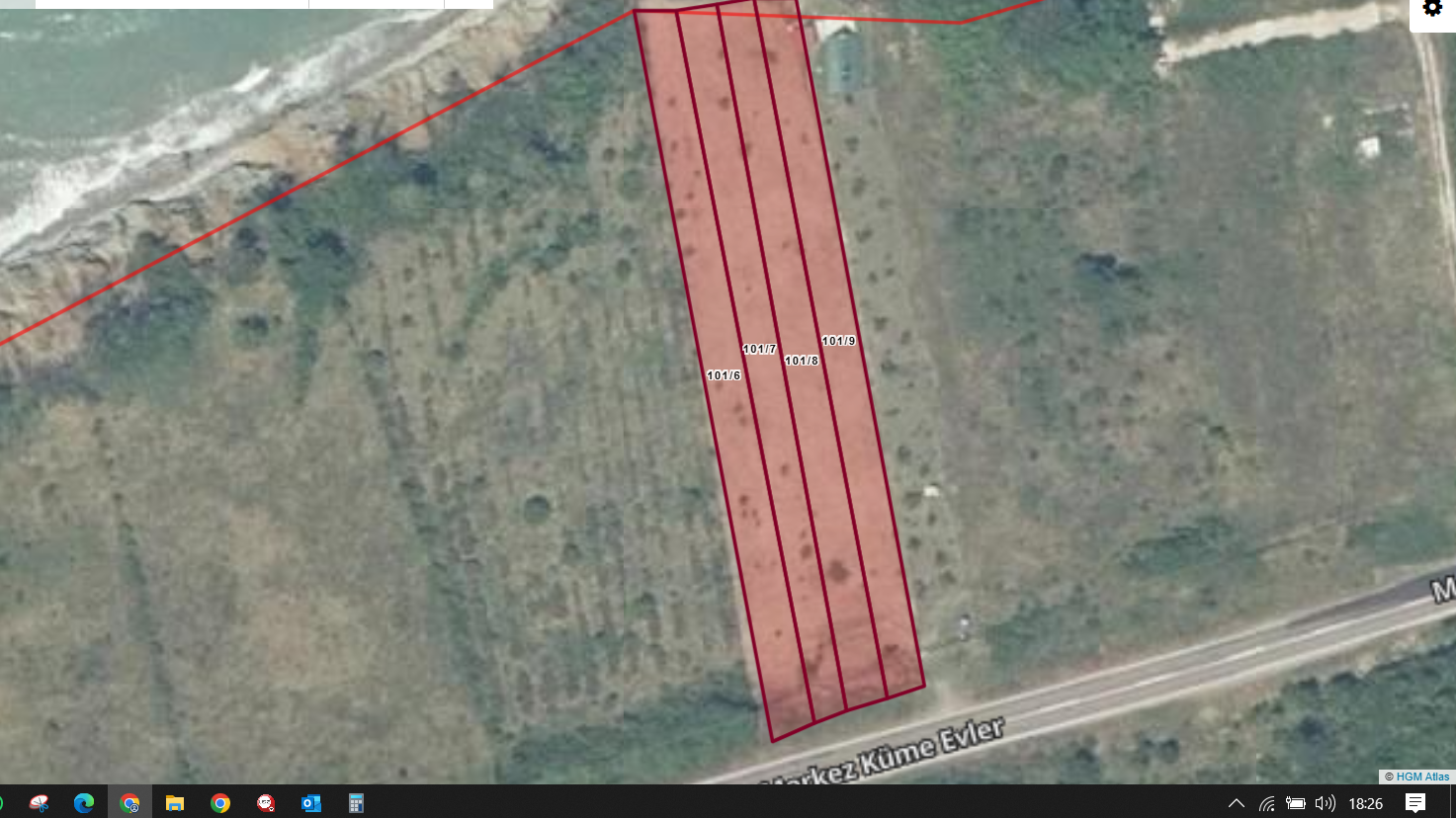 SİNOP-AYANCIK-HARZANA DENİZE 120 METRE 4 ADET PARSEL - SİNOP AYANCIK fotoğraf 11