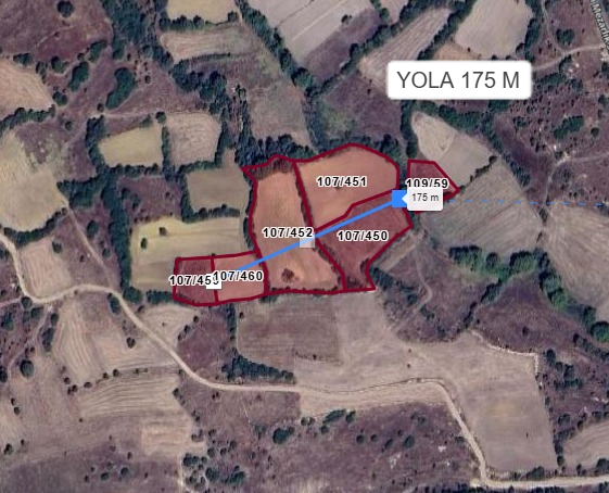 UŞAK ULUBEY KIŞLA KÖYÜ’NDE 1278 M² TARLA SATILIKTIR - UŞAK ULUBEY fotoğraf 3
