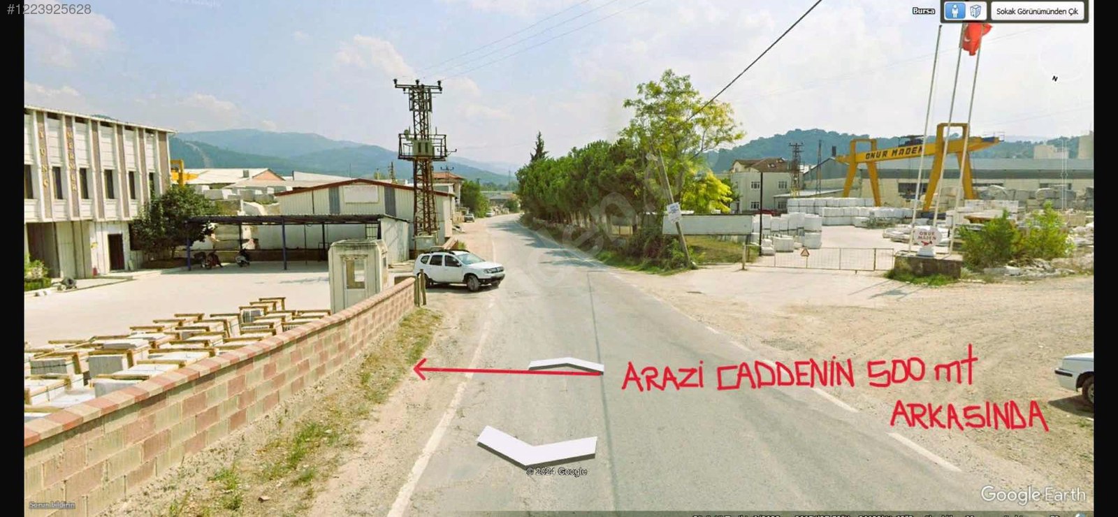 BURSA MUSTAFAKEMALPAŞA  BÜK  KÖYÜNDE  2.000 M² TARLA SATILIKTIR. - BURSA MUSTAFAKEMALPAŞA fotoğraf 4