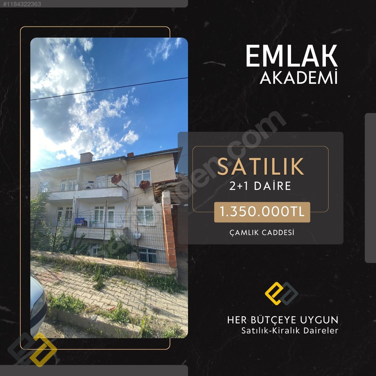 EMLAK AKADEMİDEN ESKİPAZAR MAHALLESİNDE SATILK GENİŞ 2+1 DAİRE - YOZGAT MERKEZ fotoğraf 9
