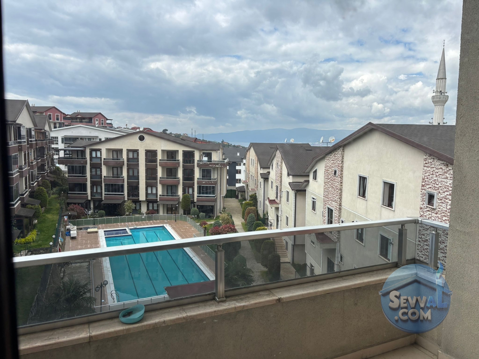 HAVUZLU SİTEDE ÇATI DUBLEKS 3+1 SATILIK DAİRE - Kocaeli Gölcük fotoğraf 8