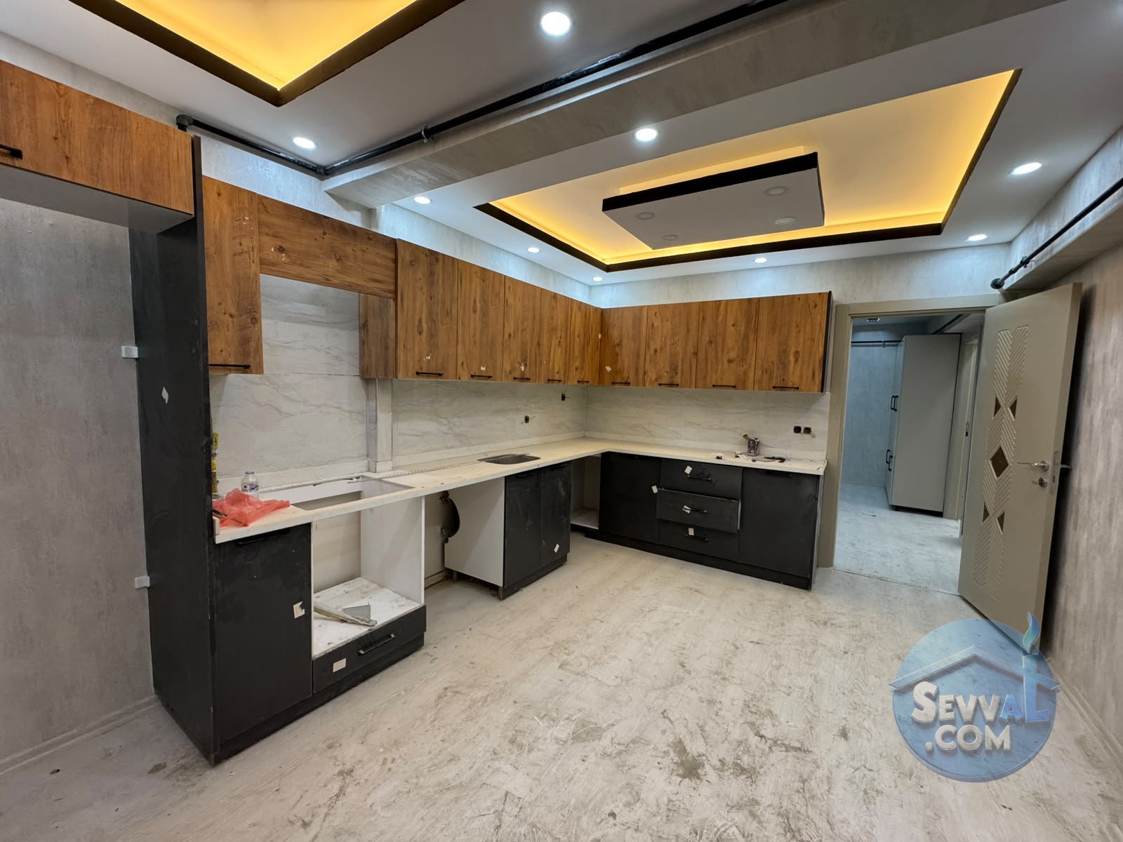 YENİŞEHİR ERTUGRUL ĞAZİ MAH. 5. KAT 4 ODALI 160 m2 İÇİ FULL YAPILI SATILIK İSKAN - ŞANLIURFA HALİLİYE fotoğraf 22