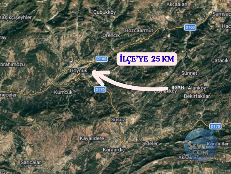 BOLU GÖYNÜK ÇAYLAK  KÖYÜNDE  623 M²  TARLA  SATILIKTIR - BOLU GÖYNÜK fotoğraf 6