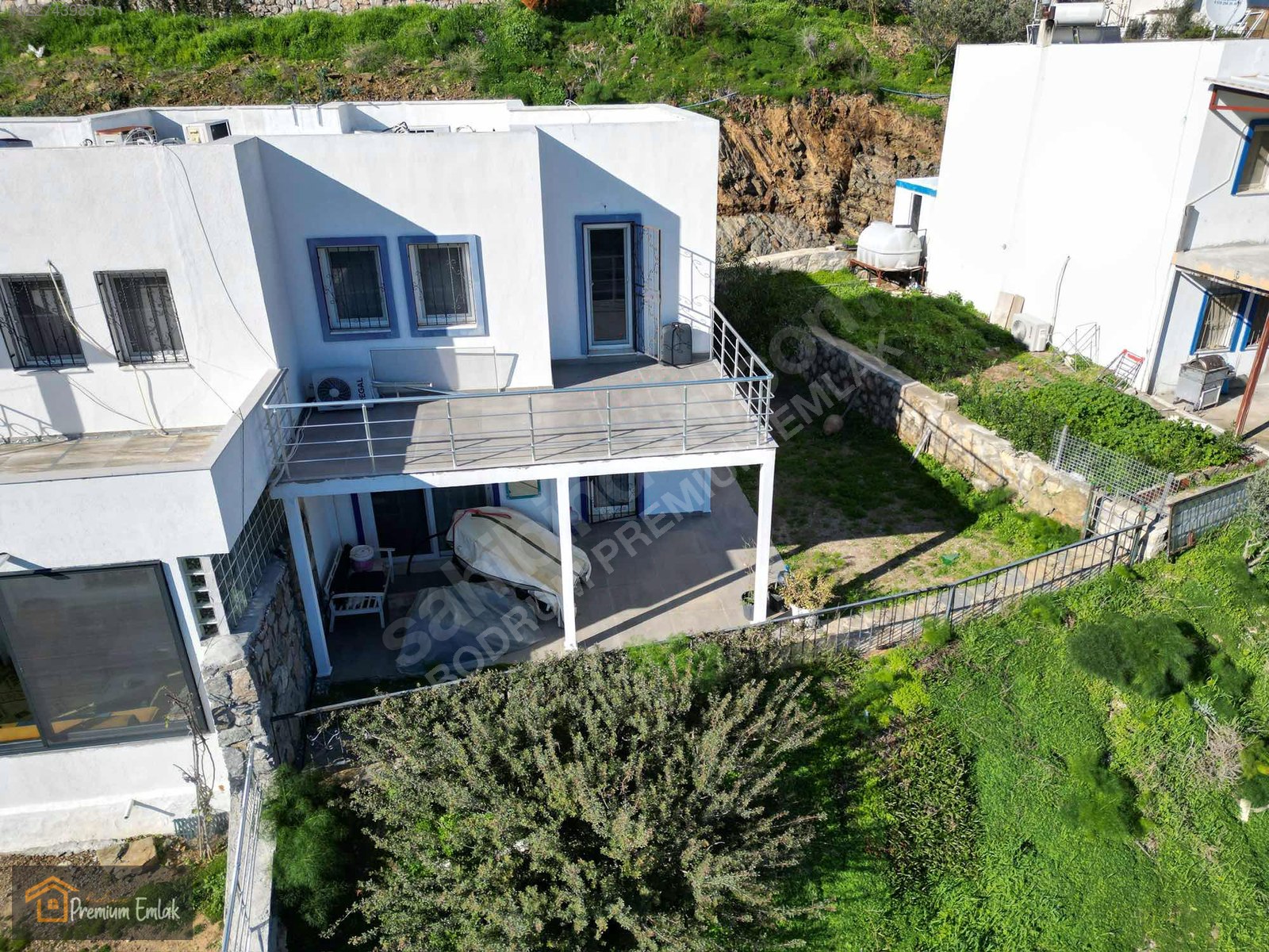 GÜMÜŞLÜKte SATILIK 2+1 BAHÇELİ VADİ MANZARALI İKİZ VİLLA - MUĞLA BODRUM fotoğraf 13
