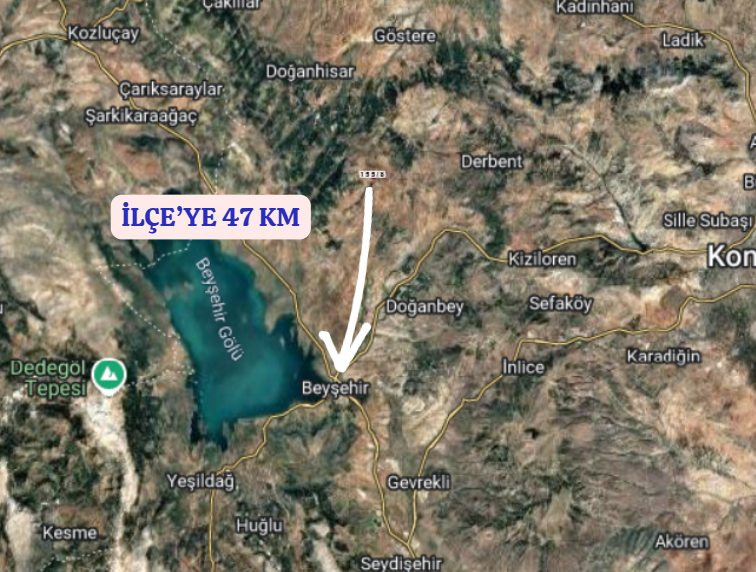  KONYA BEYŞEHİR GÖKÇEKUYU  KÖYÜNDEİ  1.704  M² TARLA SATILIKTIR    - KONYA BEYŞEHİR fotoğraf 10