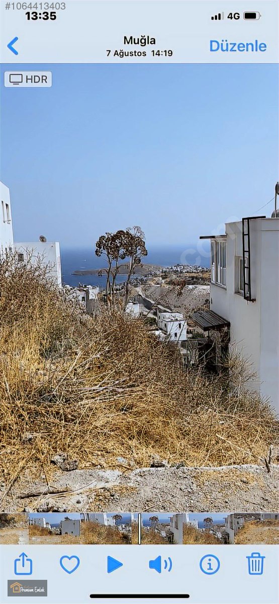 BODRUM YAHŞİ'DE DENİZ MANZARALI TRİPLEKS VİLLA İMARLI ARSA - MUĞLA BODRUM fotoğraf 20