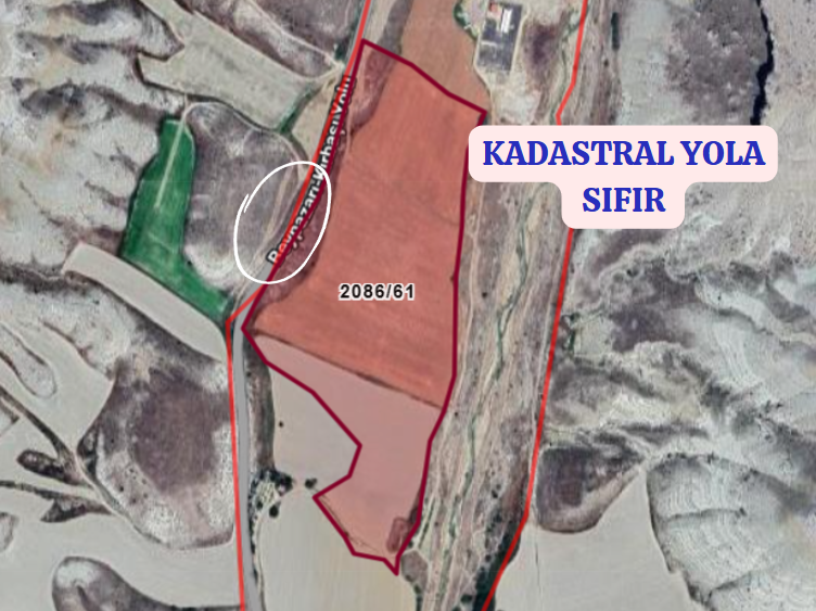 ANKARA  BEYPAZARI HACIKARA KÖYÜNDE 120.592 M² TARLAMIZ SATILIKTIR. - ANKARA BEYPAZARI fotoğraf 3
