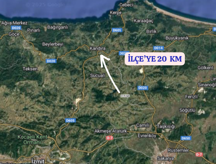 KOCAELİ KANDIRA  MÜLKÜŞEHSUVAR  KÖYÜNDE 214 M²  BAHÇE  SATILIKTIR - KOCAELİ KANDIRA fotoğraf 6