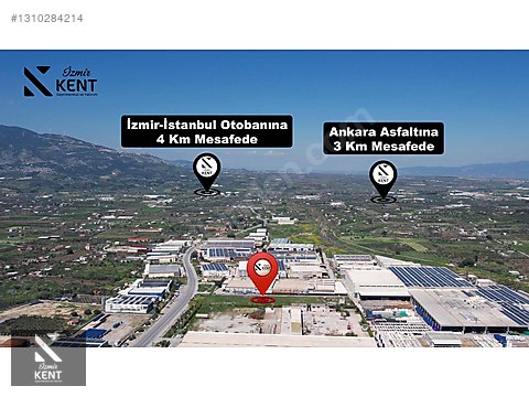 Kemalpaşa Armutlu Satılık 9.670m2 Sanayi İmarlı Arsa - İZMİR KEMALPAŞA fotoğraf 11