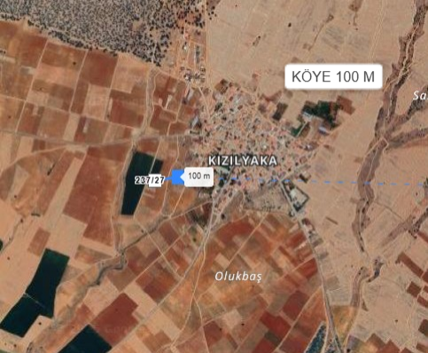    KARAMAN MERKEZ KIZILYAKA KÖYÜ’NDE 634 M² TARLA SATILIKTIR  - KARAMAN MERKEZ fotoğraf 4