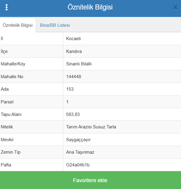 KOCAELİ KANDIRA SİNANLI BİLALLI   KÖYÜNDE  583  M²  TARLA SATILIKTIR - KOCAELİ KANDIRA fotoğraf 7