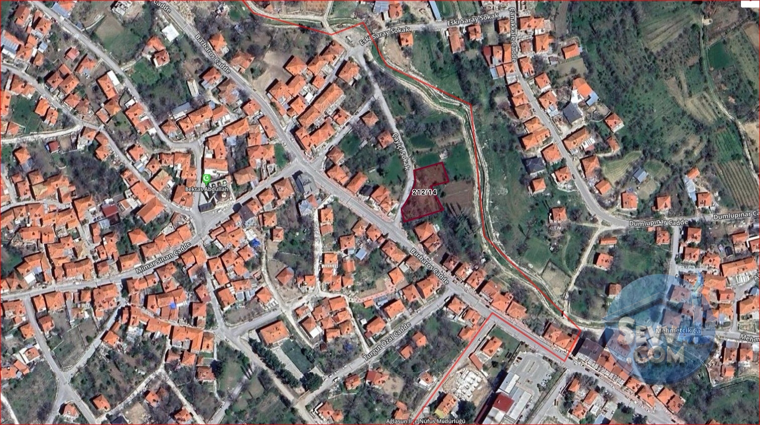AĞLASUN BALA MAHALLESİNDE SATILIK MUHTELİF ARSA - Burdur Ağlasun fotoğraf 2