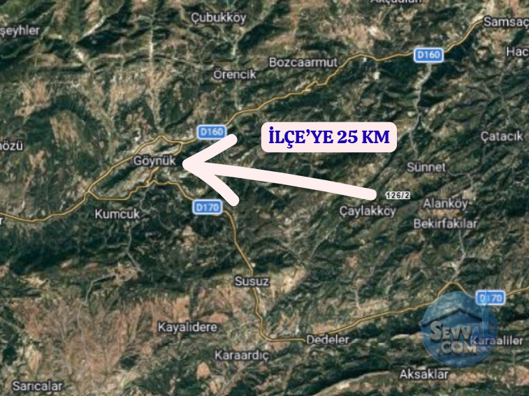 BOLU GÖYNÜK ÇAYLAK  KÖYÜNDE  296 M²  TARLA  SATILIKTIR - BOLU GÖYNÜK fotoğraf 6