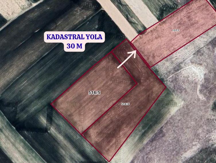 AFYONKARAHİSAR DAZKIRI ESENTEPE  KÖYÜNDE 8.216  M² TARLA  SATILIKTIR - AFYONKARAHİSAR DAZKIRI fotoğraf 3