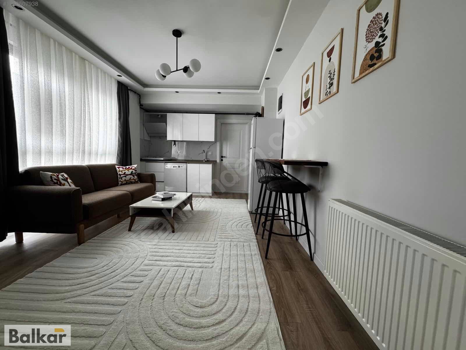 TINAZTEPE KAMPÜS KARŞISINDA SATILIK LÜKS EŞYALI 1+1 SIFIR DAİRE - İZMİR BUCA fotoğraf 9