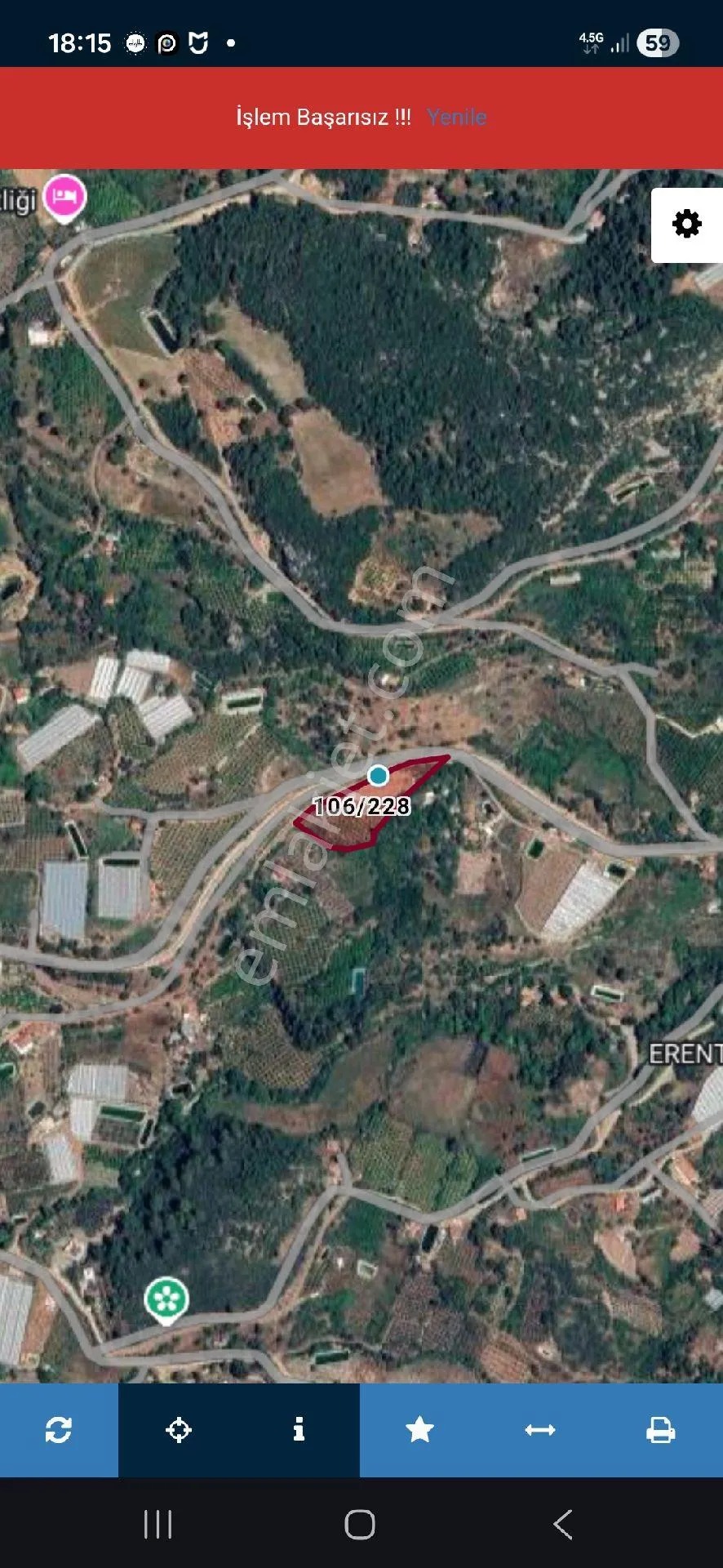 Erentepe Mahallesi Satılık Bahçe - ANTALYA KUMLUCA fotoğraf 2